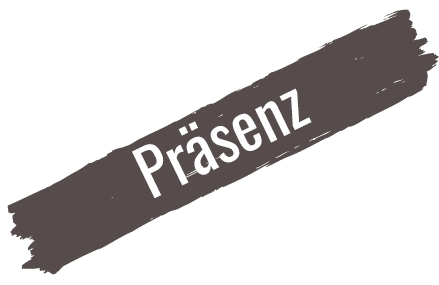 Pinselstrich-Praesenz